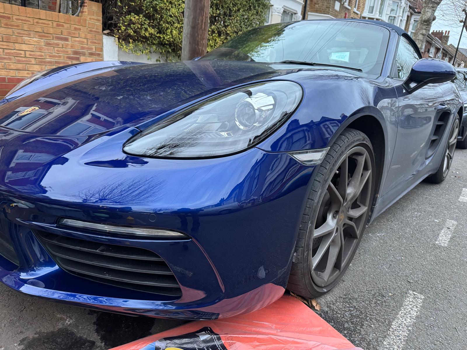 Front End Repair & Respray, Porsche 718 - after